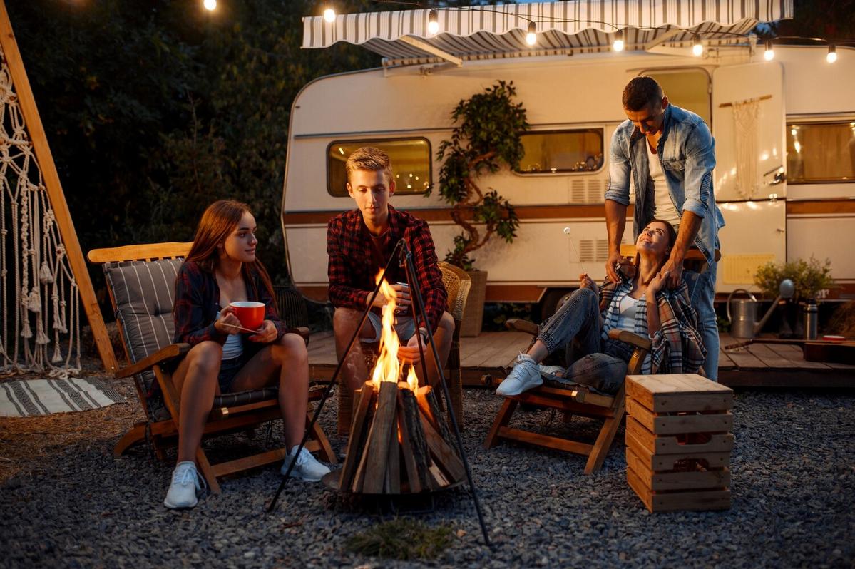 Backyard Camping Setup for Kids